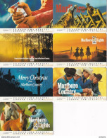 GREECE(chip) - Set Of 14 Cards, Marlboro, Tirage 23000, 08/96, Used - Reclame