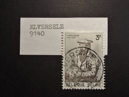 Belgie Belgique - 1962 - OPB/COB  N° 1213( 1 Value ) - Mercator  - Obl. Elversele - Gebraucht