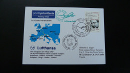 Premier Vol First Flight Milano Paris Airbus A319 Lufthansa 2009 - 2001-10: Poststempel