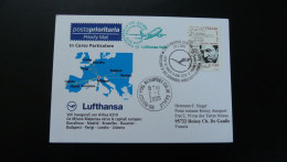 Premier Vol First Flight Milano Paris Airbus A319 Lufthansa 2009 - 2001-10: Marcophilie