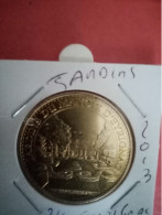 Médaille Touristique Monnaie De Paris MDP 24 Salignac Jardins D'eyrignac 2013 - 2013