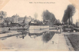 HAM - Vue Du Château De La Rue De Noyon - Très Bon état - Ham