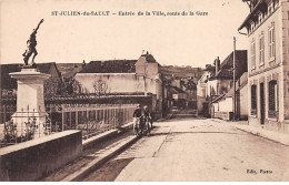 SAINT JULIEN DU SAULT - Entrée De La Ville, Route De La Gare - Très Bon état - Saint Julien Du Sault