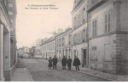 FONTENAY SOUS BOIS - Rue Dalayrac Et Ecole Montyon - Très Bon état - Fontenay Sous Bois