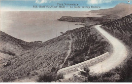 BANYULS SUR MER - La Route Au Cap Rédéric - Très Bon état - Banyuls Sur Mer