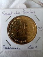 Médaille Touristique Monnaie De Paris MDP 25 Saut Du Doubs 2011 - 2011