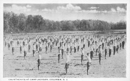 ETAT-UNIS  -  COLUMBIA  -  Calisthenics   -  Camp Jackson  -  Militaire, GI - Columbia