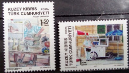 Northern Cyprus 2017, Dessert Making And Ceramics, MNH Single Stamp - Nuevos