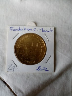 Médaille Touristique Monnaie De Paris MDP 27 Fondation Monet 2012 - 2012