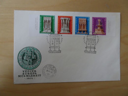 Ungarn 3060/63 Denkmalschutz Geschnitten FDC (13269) - FDC