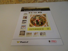 Österreich Marken Edition 20 Postfrisch Kloster Neuburg (23633H) - Timbres Personnalisés