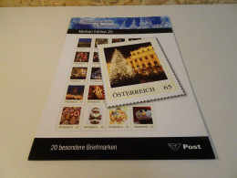 Österreich Marken Edition 20 Gestempelt Adventmärkte (23637H) - Sellos Privados