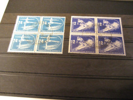 DDR Michel 246-247 Viererblock Gestempelt (25263) - Used Stamps