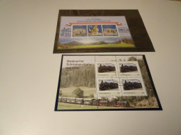 Österreich 2 Personalisierte Kleinbogen U.a. Waldviertler Bahn (24696) - Persoonlijke Postzegels