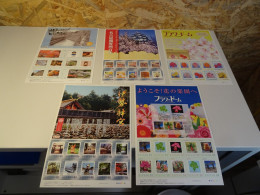 Japan 5 Folienblätter Postfrisch (25874H) - Collections, Lots & Séries