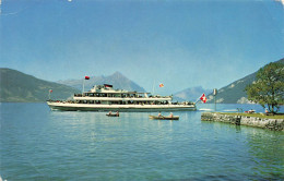 SUISSE - Thun - Thunersee - Bateau - Colorisé - Carte Postale - Thun