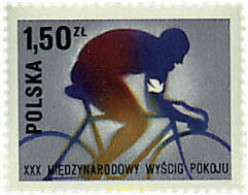 61679 MNH POLONIA 1977 30 VUELTA CICLISTA DE LA PAZ VARSOVIA-BERLIN-PRAGA - Unused Stamps