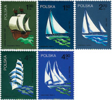 61665 MNH POLONIA 1974 VELEROS - Neufs