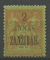 ZANZIBAR  N° 23 NEUF*  CHARNIERE  / MH - Neufs