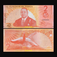 Tonga 2 Paʻanga, (2023/2024), Paper, Z Replacment Prefix, UNC - Tonga