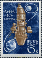 339919 MNH UNION SOVIETICA 1966 EXPLORACION ESPACIAL - ...-1857 Prefilatelia