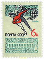 63087 MNH UNION SOVIETICA 1965 CAMPEONATOS DE EUROPA DE PATINAJE ARTISCO SOBRE HIELO - ...-1857 Prefilatelia