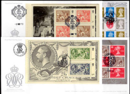 2010 Centenary Of Accession Of King George V Prestige Booklet First Day Cover Set. - 2001-2010 Em. Décimales
