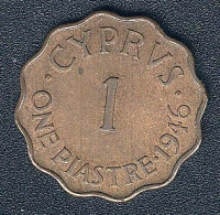 Zypern, 1 Piastre 1946, KM 23a, XF - Cyprus