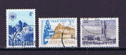 Jugoslawien 1983:  Michel 1973, 1975, 1983 Gestempelt, Used - Used Stamps