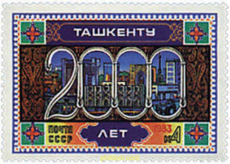 57659 MNH UNION SOVIETICA 1983 2000 ANIVERSARIO DE LA CIUDAD DE TASHKENT - ...-1857 Prefilatelia