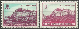Turkey: 1963 Regular Issue Stamp 10 K. "Color Tone Variety" MNH** - Nuovi