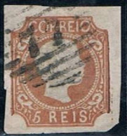 Portugal, 1856/8, # 10, Coimbra, Used - Gebraucht