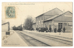 CPA 51 GARE DU CAMP DE CHALONS (Mourmelon-le-Petit) - Camp De Châlons - Mourmelon