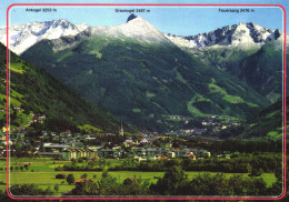 BAD HOFGASTEIN, SALZBURG, MOUNTAIN, ARCHITECTURE, CHURCH, TOWER, PANORAMA, AUSTRIA, POSTCARD - Bad Hofgastein