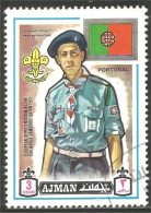 XW01-2221 Ajman Scout Scoutisme Scoutism Pathfinder Portugal - Oblitérés