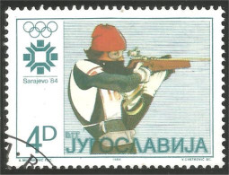 XW01-2127 Yougoslavie Sarajevo 1984 Tir Arme Arms Shooting Biathlon - Waffenschiessen