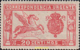 85502 HINGED ESPAÑA 1925 PEGASO - ...-1850 Préphilatélie