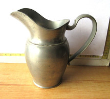 LADE 60 - TINNEN VAAS - VASE EN ÉTAIN -F HENI Z ROMPE - 251 GRAM - 11 CM - Etains