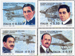 133175 MNH ITALIA 2003 CENTENARIO DE LA AVIACION - ...-1850 Préphilatélie