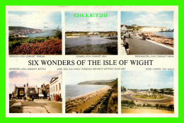 ISLE OF WIGHT, UK - SIX WONDERS OF THE ISLE OF WIGHT - TRAVEL IN 1966 - 7 MULTIVUES - JARROLD & SONS LTD - - Autres & Non Classés