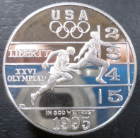 Stati Uniti D'America - 1 Dollaro 1995 P - XXVI Giochi Olimpici Estivi, Atlanta 1996 - Corsa - KM# 264 - Herdenking
