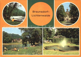 72460792 Braunsdorf Lichtenwalde Zschopaupartien Schloss Lichtenwalde Parkanlage - Niederwiesa