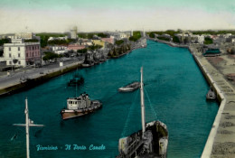 FIUMICINO  - IL PORTO  CANALE  -1961 - Fiumicino