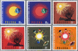 166794 MNH POLONIA 1965 AÑO INTERNACIONAL DEL SOL EN CALMA - Ungebraucht