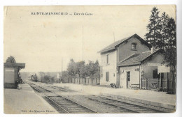 CPA 51 SAINTE-MENEHOULD Gare De Guise - Sainte-Menehould