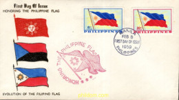 731667 MNH FILIPINAS 1959 60 ANIVERSARIO DE LA BANDERA - Philippines