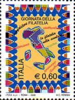 225406 MNH ITALIA 2008 DIA DE LA FILATELIA - 1. ...-1850 Prefilatelia