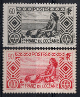 OCEANIE  Timbres-Poste N°101* & 106* Neufs Charnières TB Cote : 1€75 - Unused Stamps