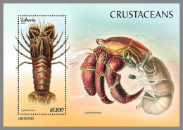 LIBERIA 2023 MNH Crustaceans Krebstiere S/S II – OFFICIAL ISSUE – DHQ2421 - Schaaldieren