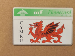 United Kingdom-(BTG-552)-WELSH DRAGON-(557)(5units)(581C)(tirage-2.000)-price Cataloge-6.00£-mint - BT Algemene Uitgaven